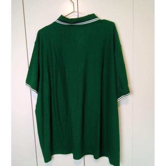 NEW All In Motion Men's 3XL Jersey Polo Shirt Green Plus Size Short Sleeve - Picture 5 of 5